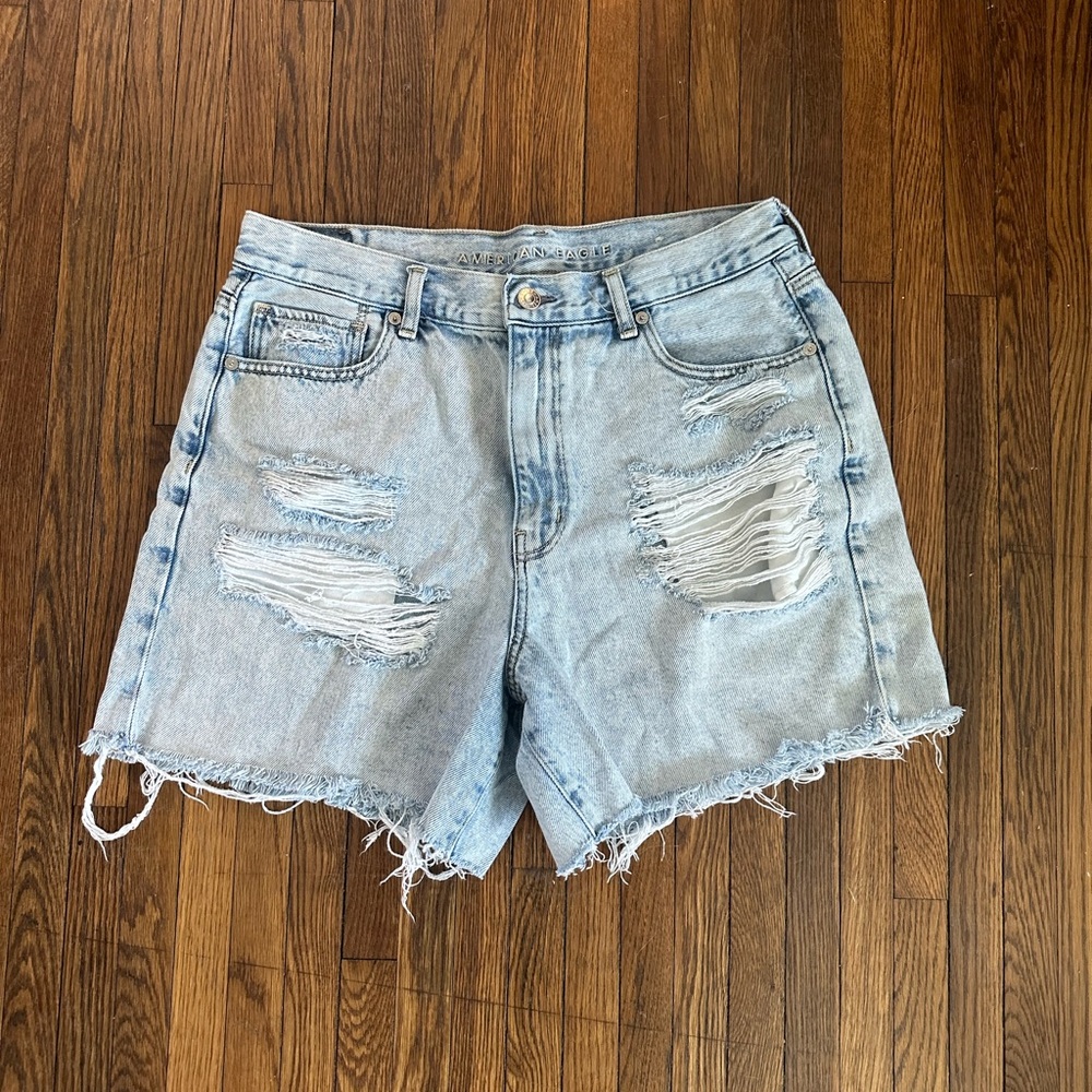 American Eagle Denim Shorts Size 12